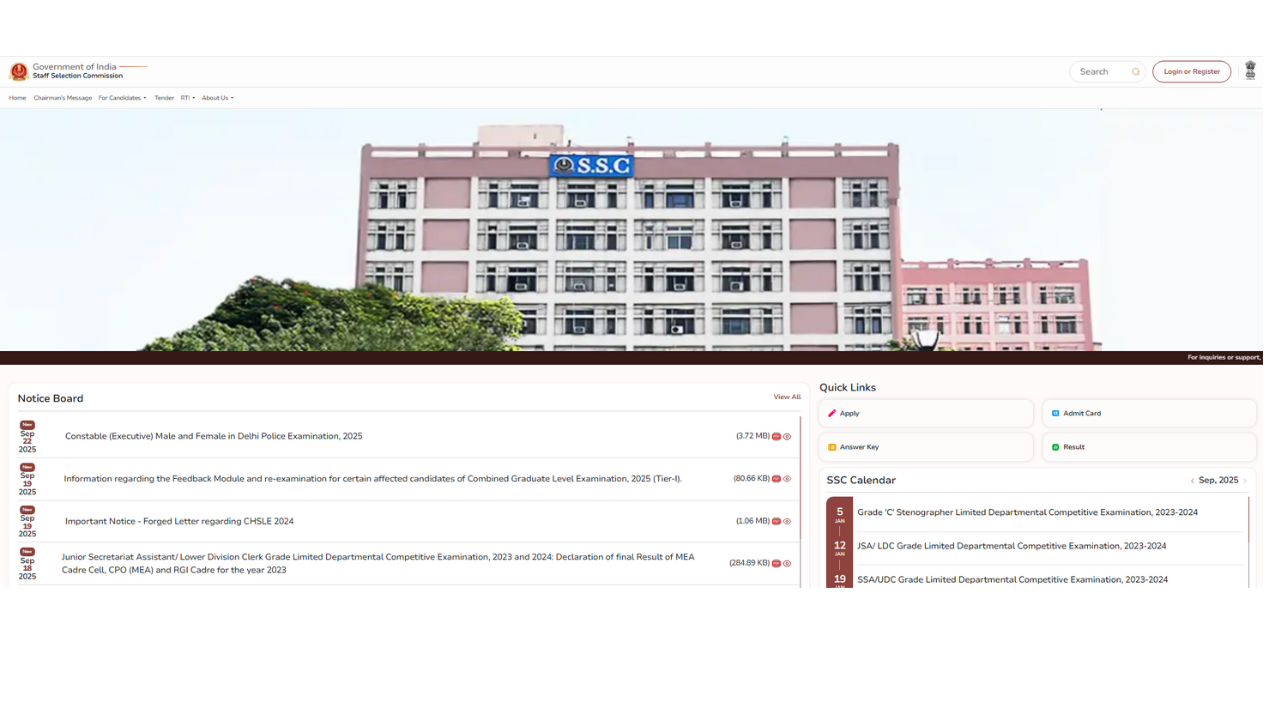 SSC Delhi Police Constable:
