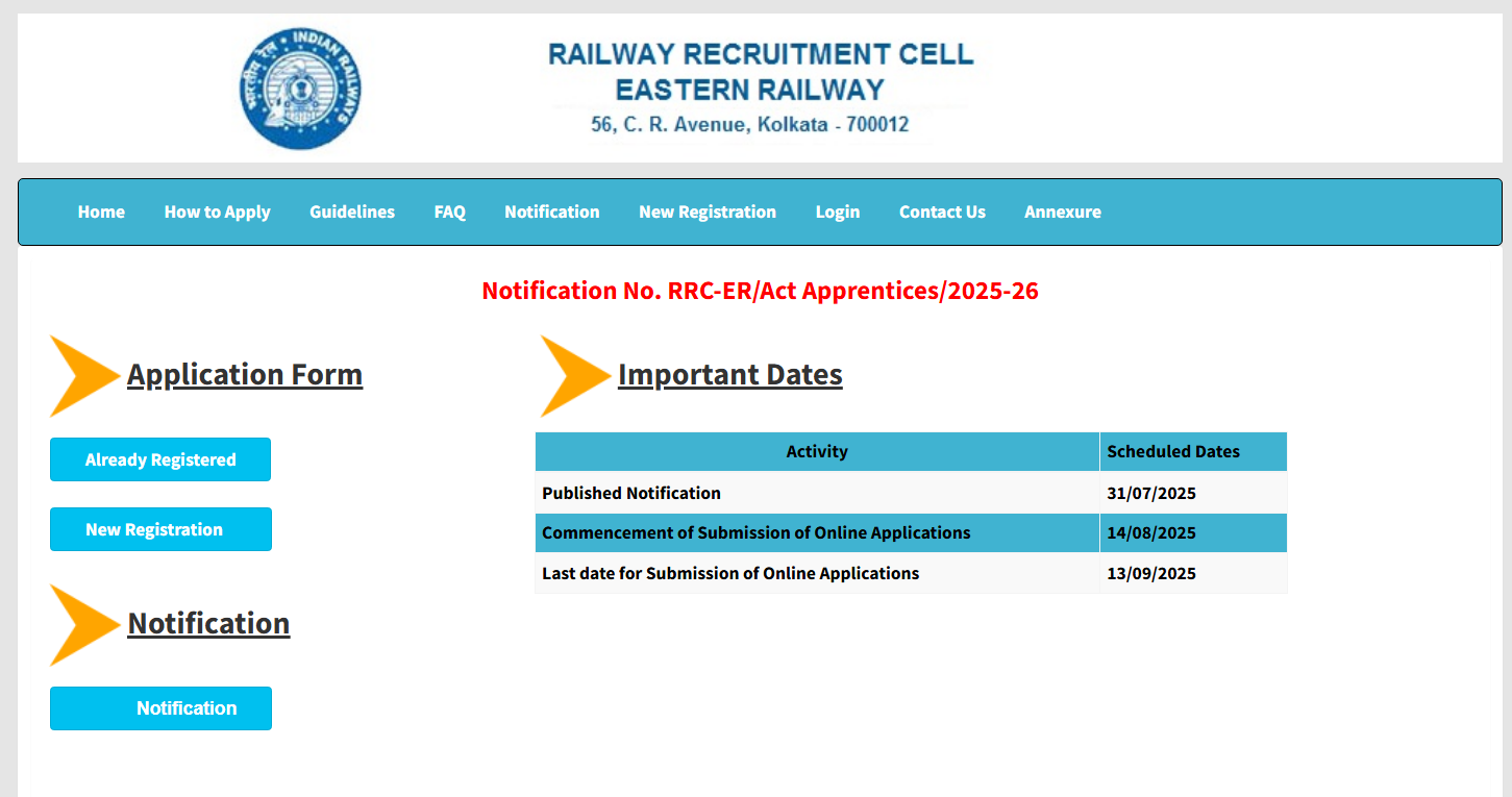 RRC ER Apprentice